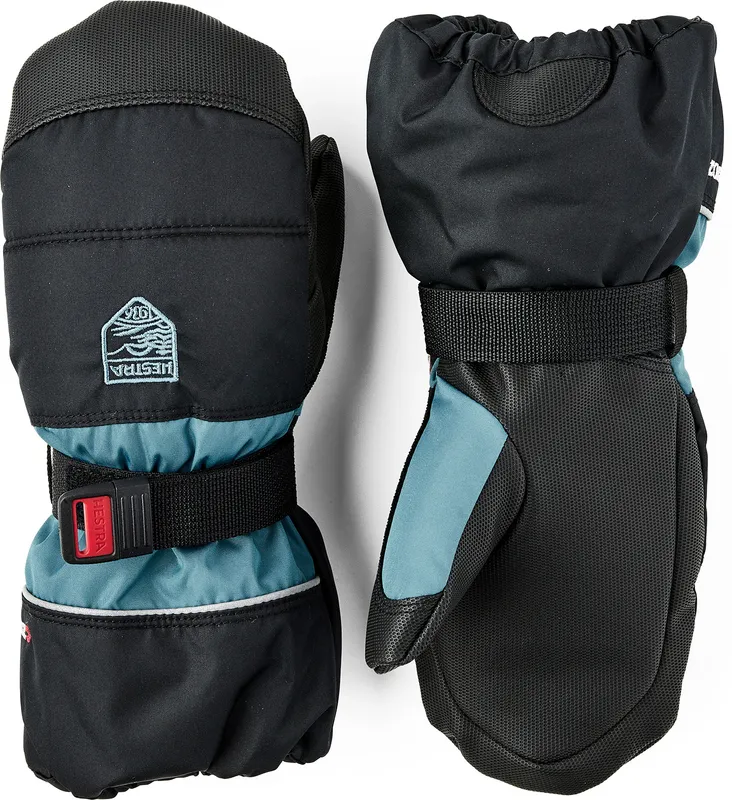 Hestra Kids’ CZone Mitt Black/Petrol