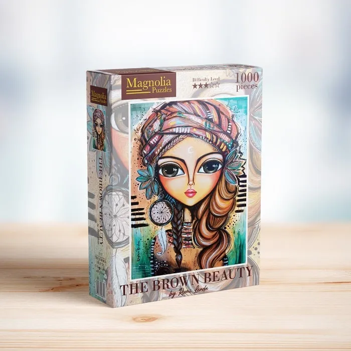 Pussel – Pussel The Brown Beauty, 1000 bitar
