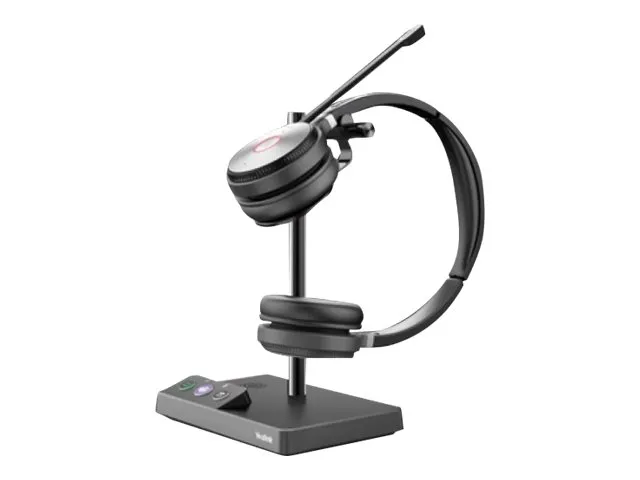 Yealink WH62 Dual – För Microsoft Teams – headset – på örat – DECT – trådlös – Certifierad för Microsoft-teams