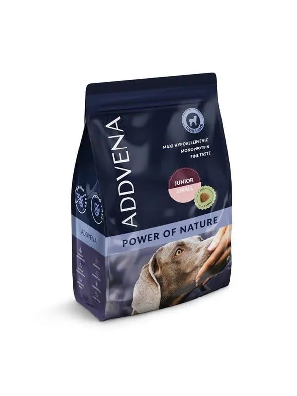 ADDVENA Power of Nature Junior Small Lamb - torrfoder för hund - 10kg