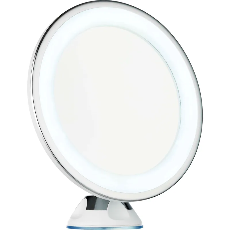 Soft Spell LED Makeup Mirror with Suction Cup - 5x Magnification