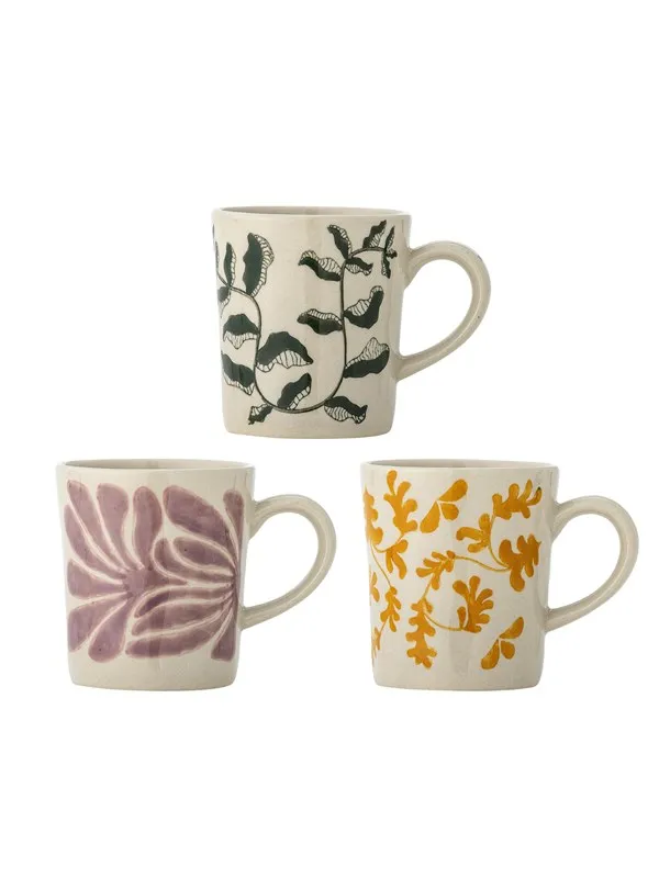 Bloomingville Fauni kopp Multi, 3 delar