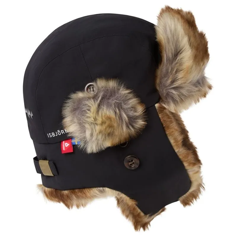 Isbjörn of Sweden Kids’ Squirell Winter Cap Black (#3417)