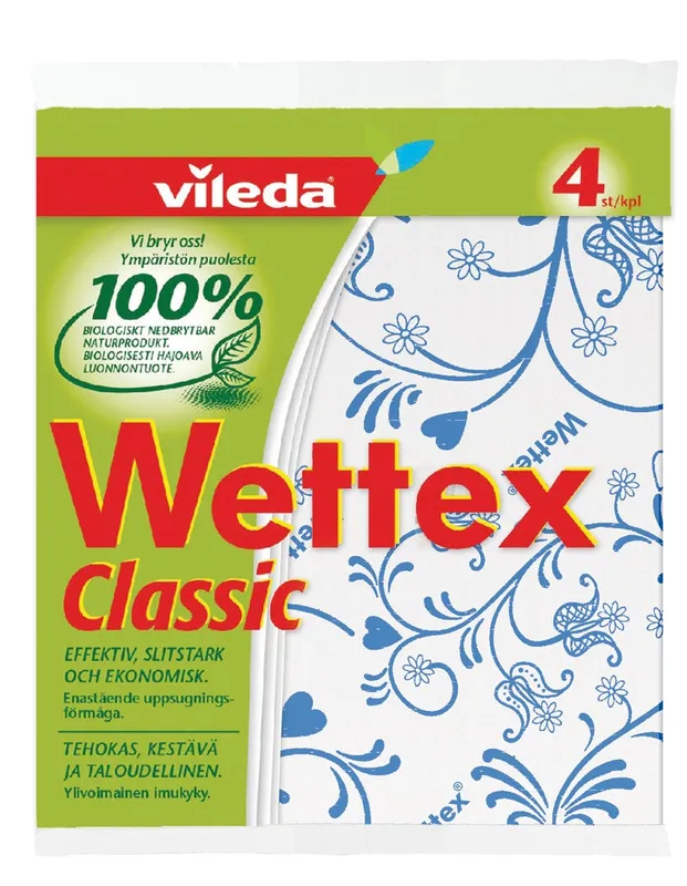 Wettex Classic Färg Disktrasa 4 st
