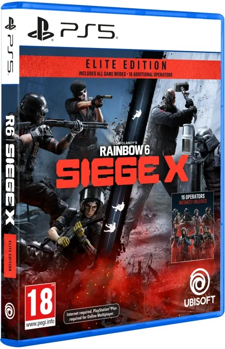 Tom Clancy’s Rainbow Six Siege X (Elite Edition) – Sony PlayStation 5 – Skytte