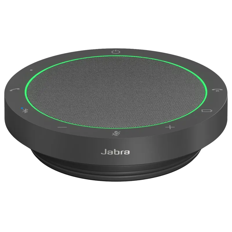 Jabra Speak2 55 UC - Högtalartelefon (handsfree) - Bluetooth - kabelansluten, trådlös - USB-A, USB-C - mörkgrå - Zoomcertifierad, Amazon Chime-certifierad, Google Fast Pair-certifierad, Google Meet-certifierad