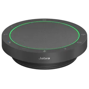 Jabra Speak2 55 UC - Högtalartelefon (handsfree) - Bluetooth - kabelansluten, trådlös - USB-A, USB-C - mörkgrå - Zoomcertifierad, Amazon Chime-certifierad, Google Fast Pair-certifierad, Google Meet-certifierad