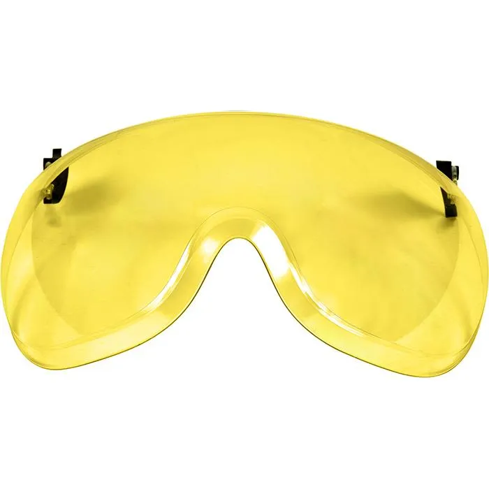 3M SecureFit X5-SV03-CE Visir AS/AF, polykarbonat Gul