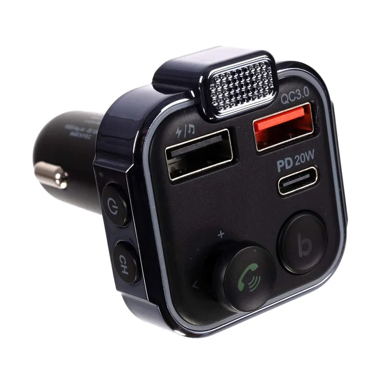 Bluetooth-sändare med Billaddare 12 V / 24 V