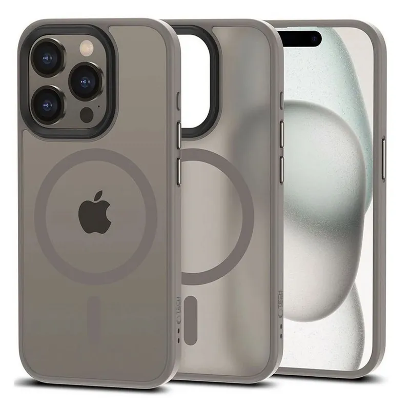 Tech-Protect Mobilskal till iPhone 15 Pro Magsafe Magmat – Titanium