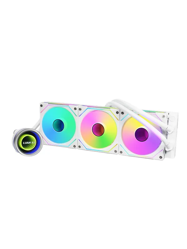 Lian Li Galahad II Trinity SL INF 360mm White - ARGB - CPU Vattenkylare - Max 29 dBA