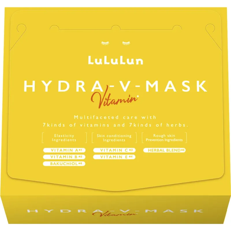 LuLuLun Hydra V-Mask Vitamin Sheet Mask 28 st