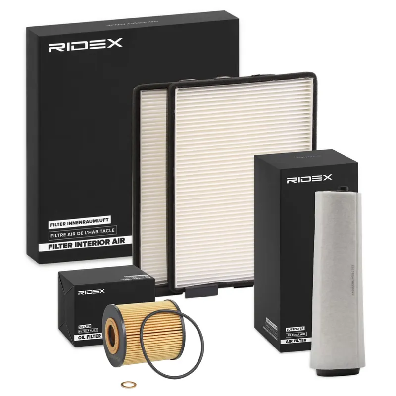 Filtersats RIDEX 4055F3764