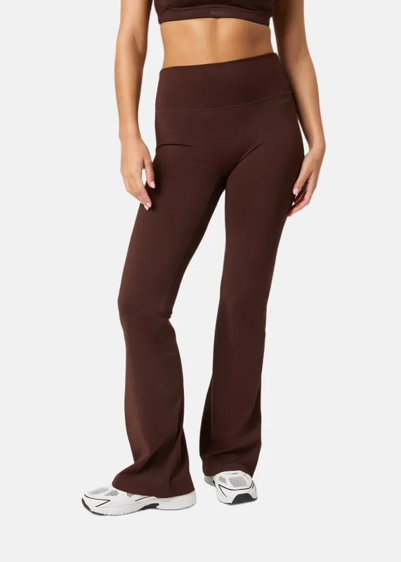 Björn Borg Women’s Borg Flare Tights Tall Coffee Bean (#3230)