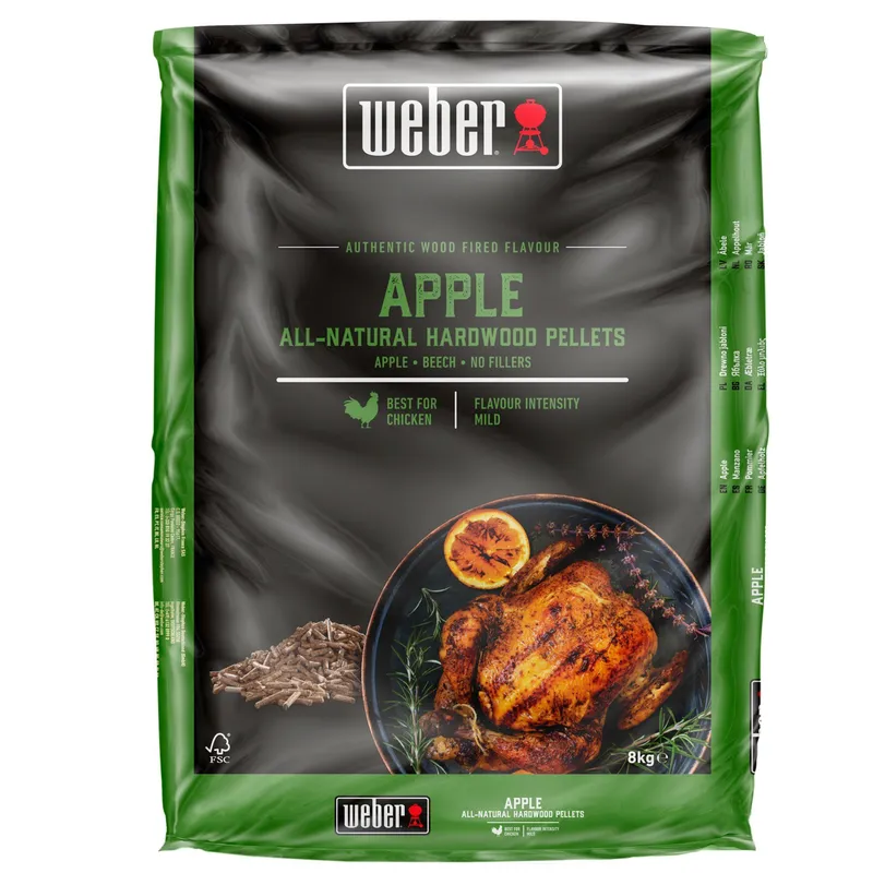 Weber, Träpellets – Äpple 8kg