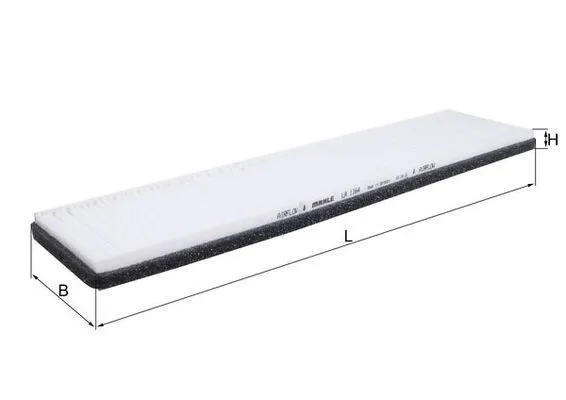 Kupéfilter MAHLE LA 1164