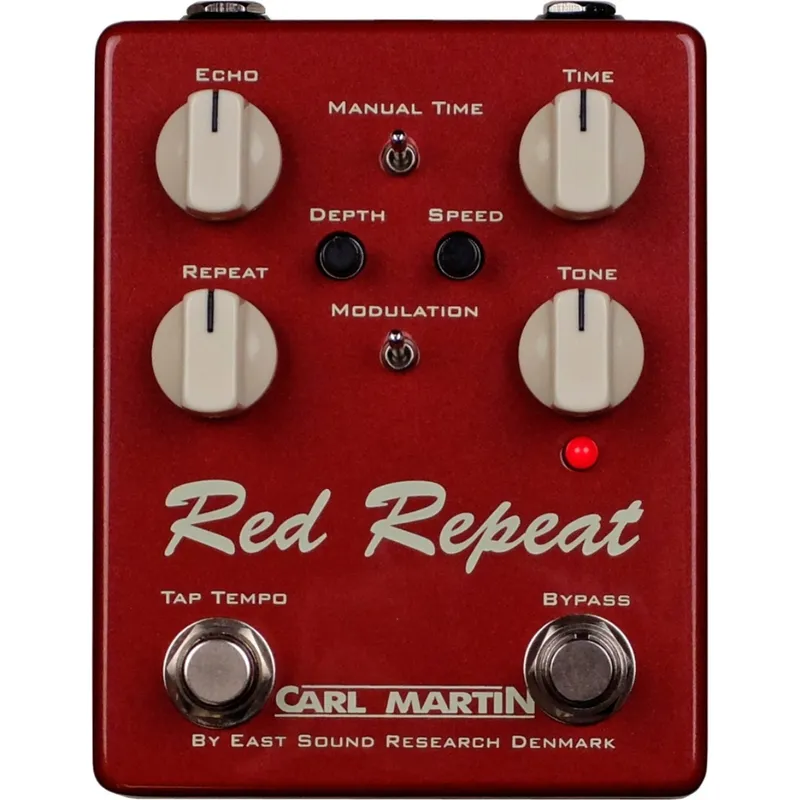 Carl Martin Red Repeat gitarr-effektpedal