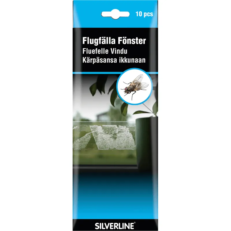 Silverline Flugfälla fönster Sticky F10 10-pack