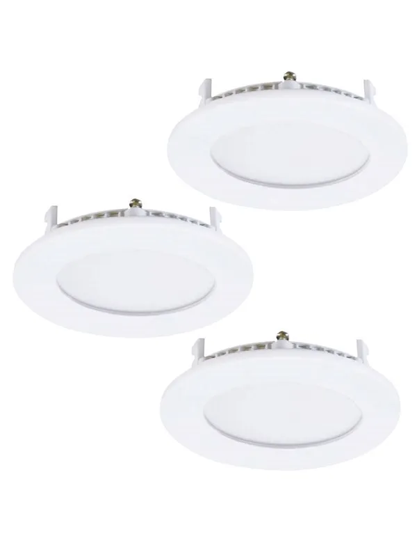 Eglo Fueva 3 Inbyggd. Set Ø85 3×2,7w 3X300LM