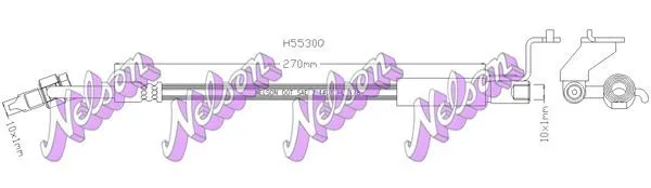 Bromsslang KAWE H5530Q