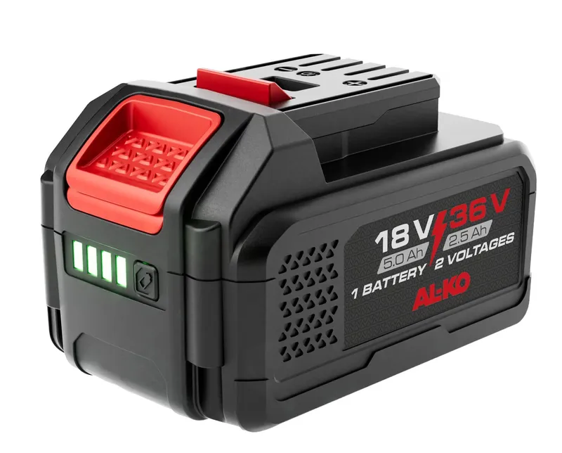 AL-KO B100.6 Li Batteri 18 V, 5,0 Ah/36 V, 2,5 Ah