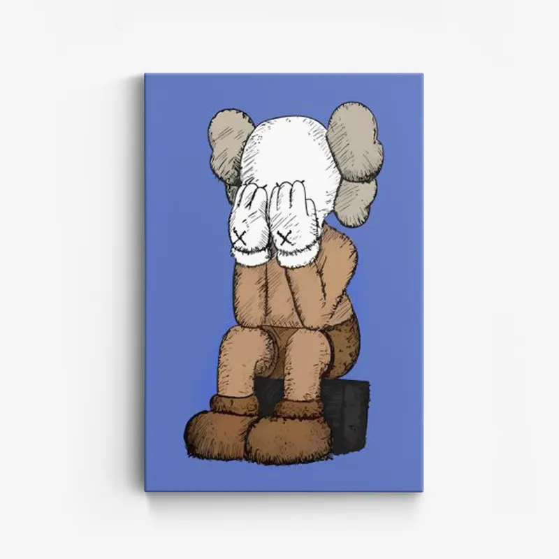 Canvas – Kaws / Blå