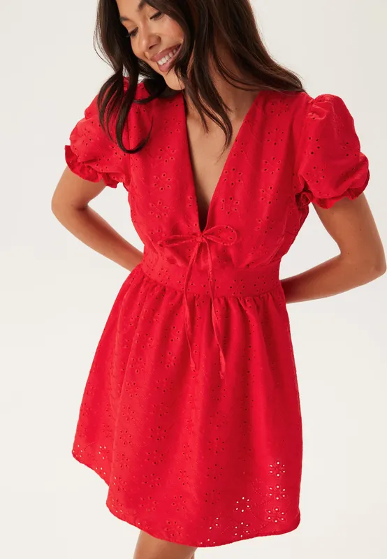Broderie Anglaise Dress (#8946)