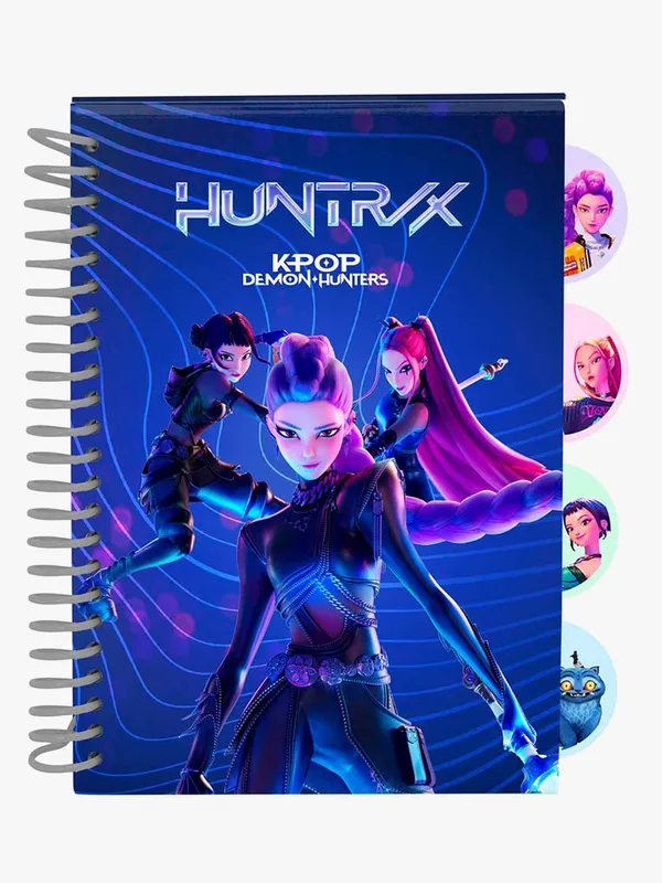 K-Pop Demon Hunters Anteckningsbok A5