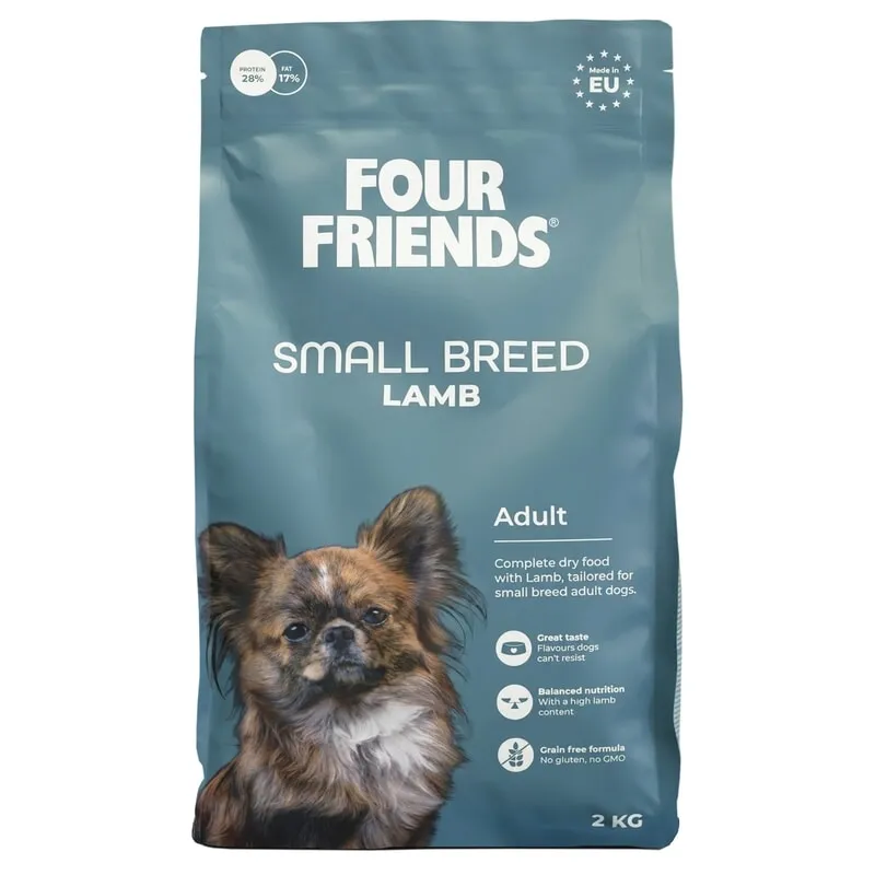 FourFriends Dog Small Breed Lamb Torrfoder till Hund (#1170)