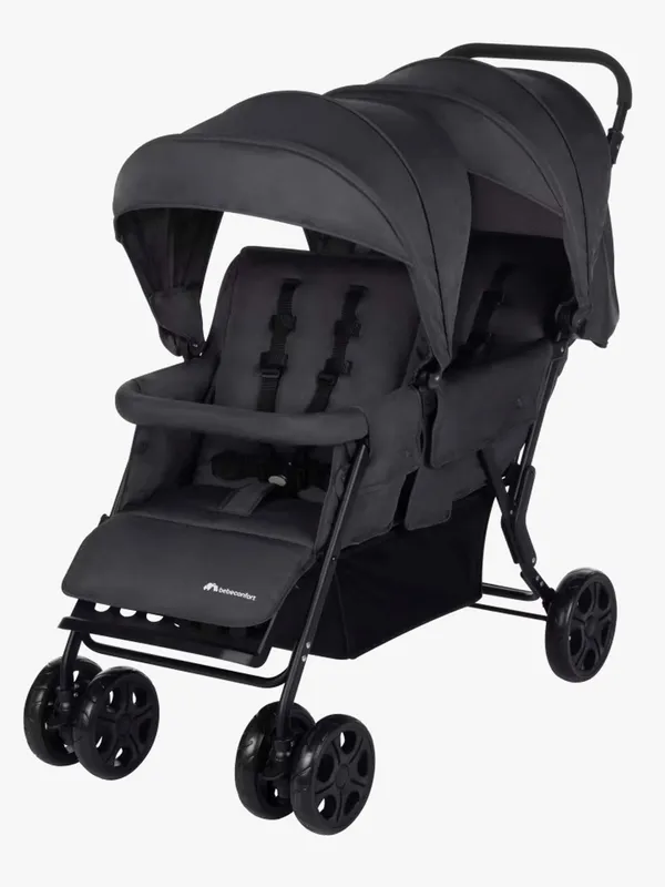 Bebeconfort Teamy Syskonvagn, Mineral Graphite