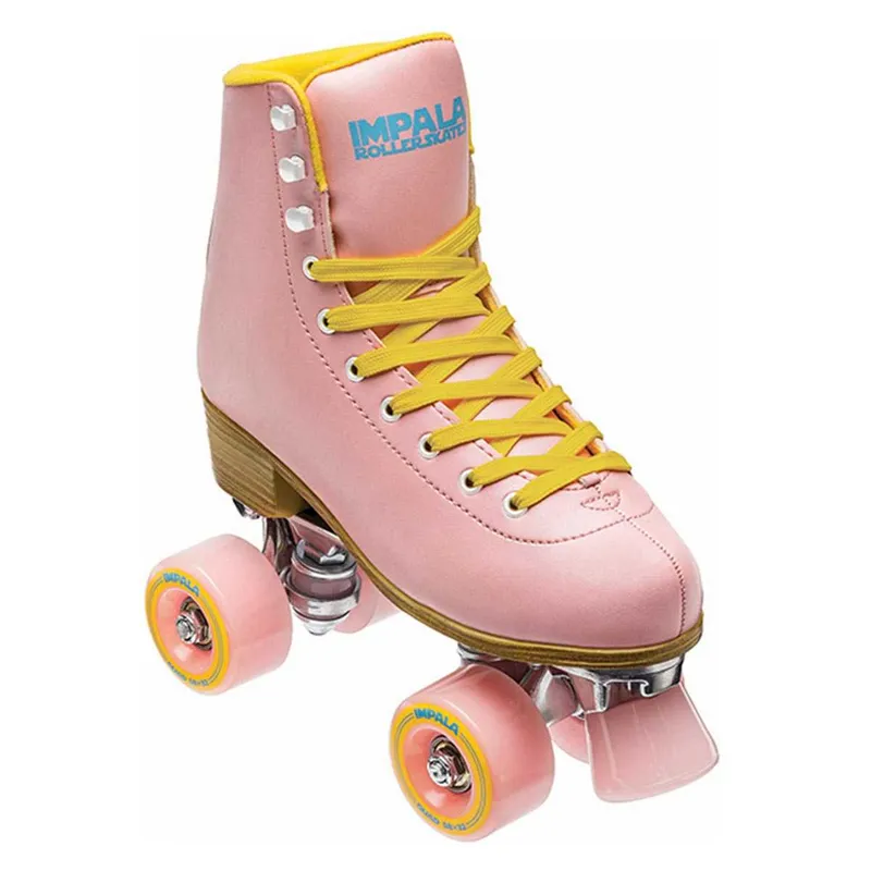 Impala Rullskridskor – Quad Skate – Rosa/Gul
