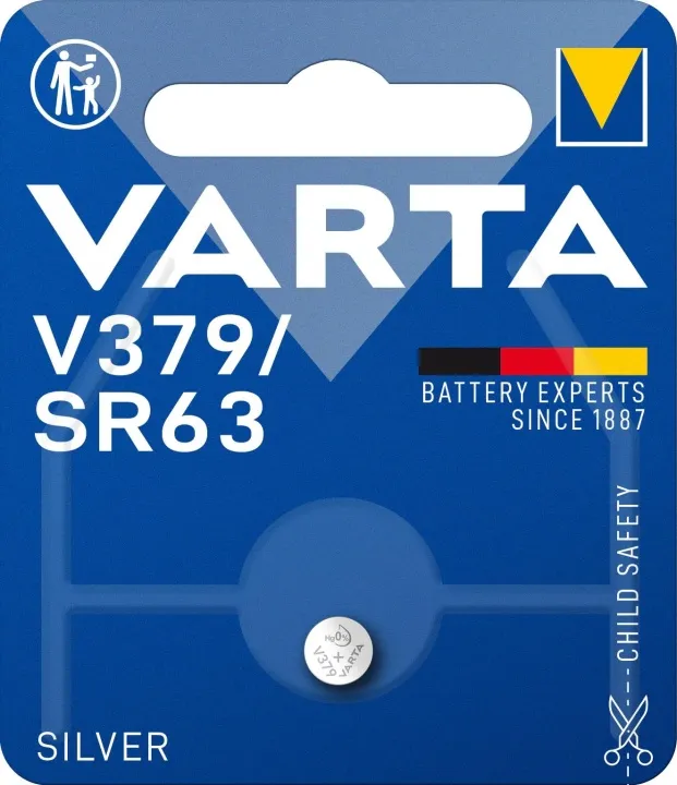 Varta V379/SR63 Silver knappcellsbatteri - 1 Pack