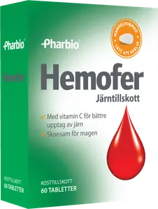 Pharbio Hemofer tablett 60 st