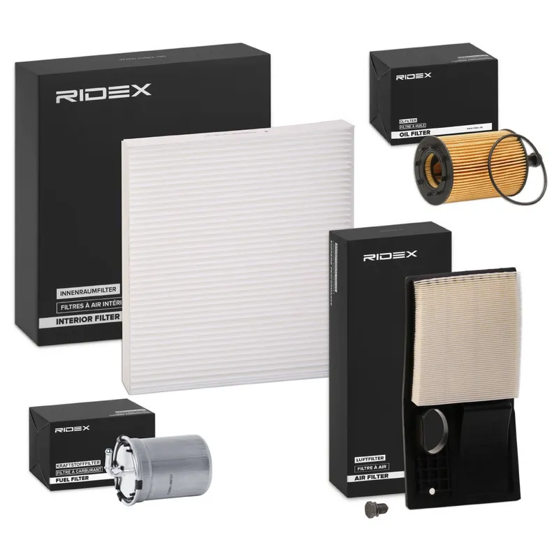 Filtersats RIDEX 4055F12681