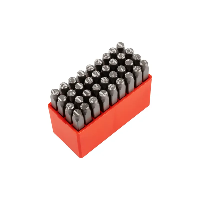 PELA 549860 Bokstavs- och sifferstans 6 mm, 36-pack