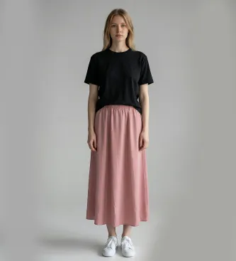 Marella för kvinnor. 2613101104200 Kjol Mlsbella rosa (42), Casual, Silke