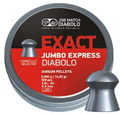 JSB Exact Jumbo Express 5.52mm – 0.930g – 500 st