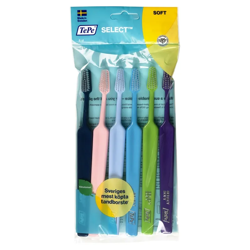TePe Select Mjuk tandborste 6 st