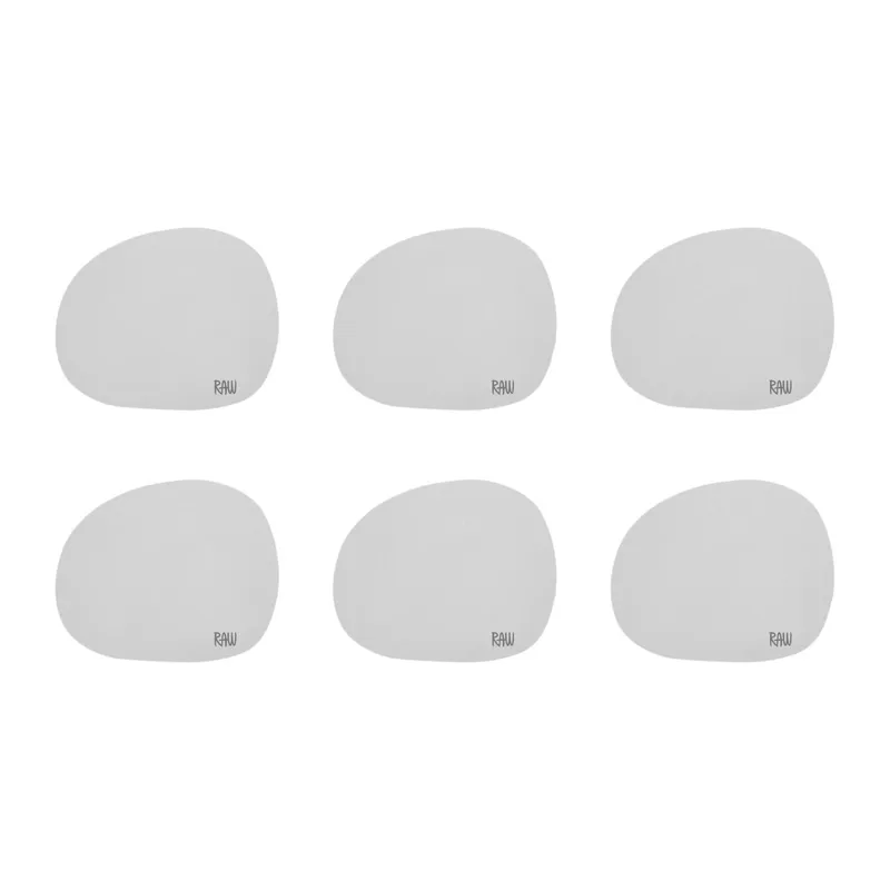 Aida RAW glasunderlägg 6-pack, sky blue (#3090)