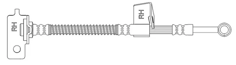 Bromsslang K&K FT0137