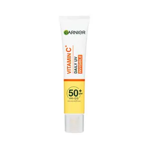 Garnier Vitamin C* Glow-Boosting Daily UV Fluid SPF50+ For Dull Skin Invisible 40 ml