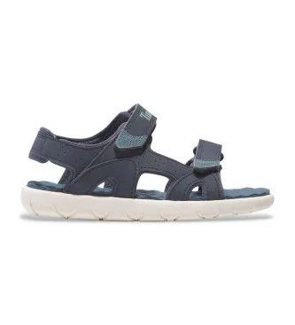Timberland Perkins Row 2-strap sandal (barn/junior) – Dark Blue, 31