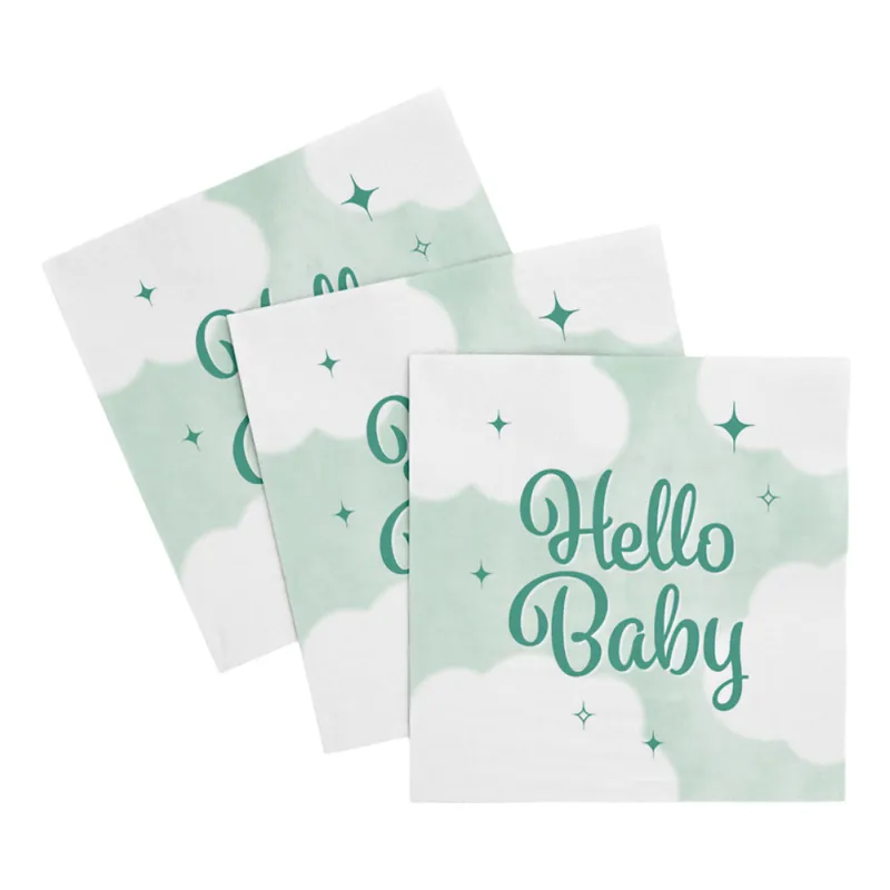 Servetter Hello Baby - 20-pack