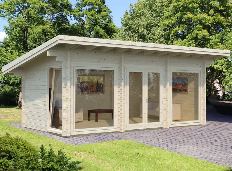 Palmako Heidi Stuga 21,1 m²/inv. 19,7 m², obehandlad