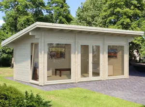 Palmako Heidi Stuga 21,1 m²/inv. 19,7 m², obehandlad