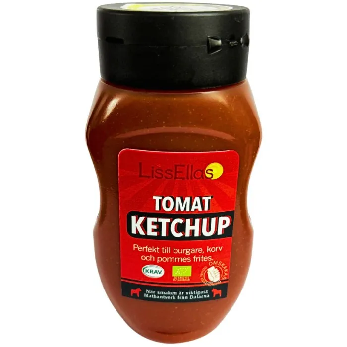 LissEllas Tomatketchup 350g