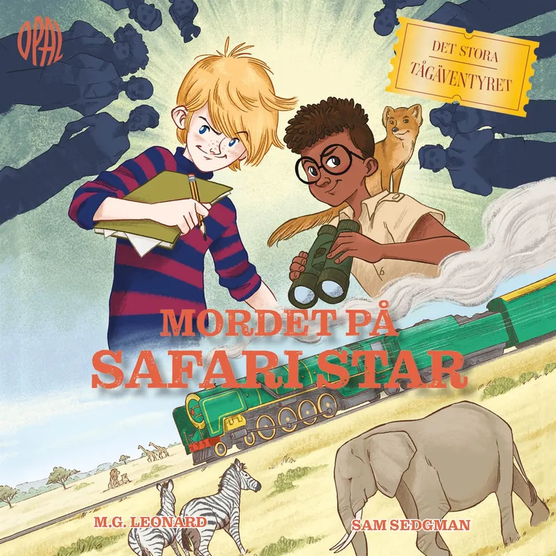Det stora tågäventyret – Mordet på Safari Star, Ljudbok
