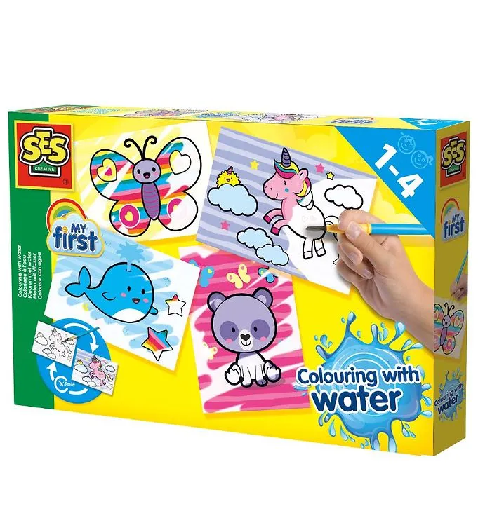 SES Creative Vattenfärg – My First – Fantasidjur