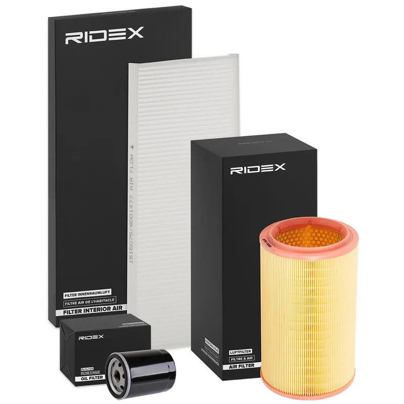 Filtersats RIDEX 4055F19502