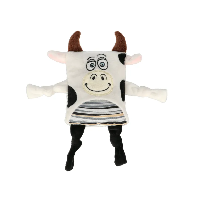 Dogman Cowe Plutt Pipande Plysch Hundleksak 20cm